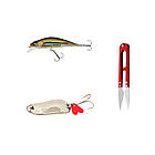 Набір на хижака спінінг 1.8 м 4-24 г, котушка 3000 1 bb, шнур 100 м PE (з приманками), фото 5