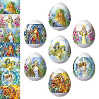 Етикетки ТЕРМО для великодніх яєць "Феї"