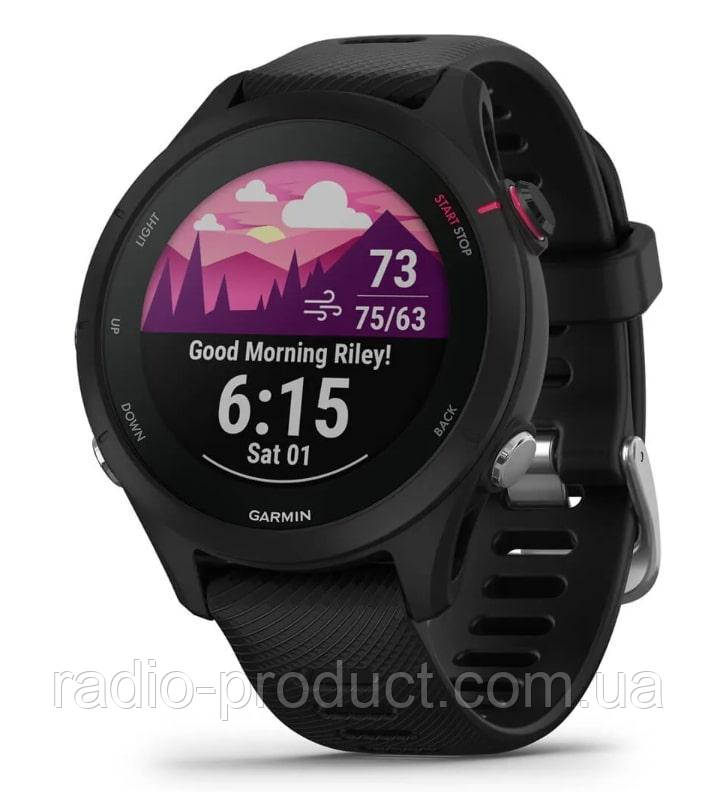 Смарт-годинник Garmin Forerunner 255S Music Black (010-02641-68)