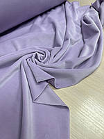 Ткань Велюр плюш (спорт), лилового цвета, плотность 220 г/м2