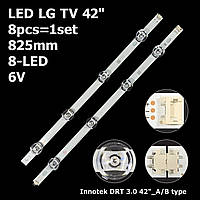 LED підсвітка LG TV 42" DRT 3.0 42"_A type 42LB631V-ZL 42LB6500 42LF6500 42LB650V-ZN 42LB6200 2шт. (Original)