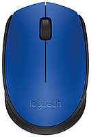 Мишка Logitech M171 бездротова, блакитна з чорним