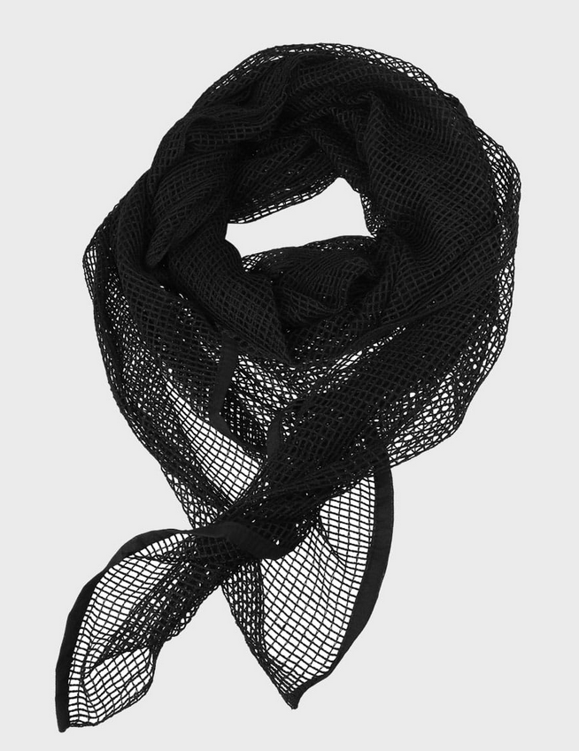 Маскувальна сітка-шарф Снайпера Dominator чорна 5905101200760, фото 1