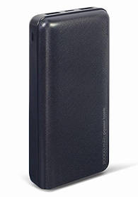 Павербанк (Powerbank) 20000 mA, чорний Gembird PB20-02 — MegaLavka