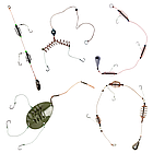 Універсальний набір рибальських обладнаних годівниць 11 шт. для загодовування риби, рибальський комплект, фото 2