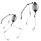 Універсальний набір рибальських обладнаних годівниць 11 шт. для загодовування риби, рибальський комплект, фото 5