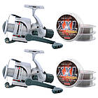 Універсальне подарункове спінінгове спорядження 2.7 м для рибалки, готовий комплект снастей на мирну рибу, фото 3