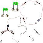 Набір Фідерний 2.4м. з Двома фідерами Crocodile, котушками з лескою, та всім необхідним, фото 5