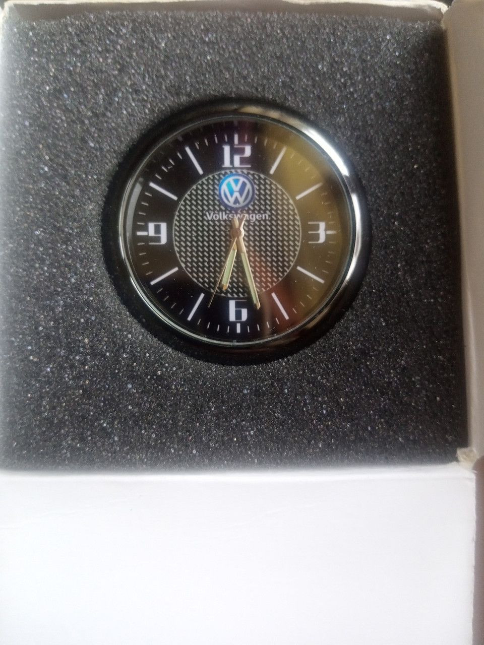 Часы автомобильные с логотипом Volkswagen - фото 1 - id-p2107502441