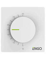 ENGO ESIMPLE230W Дротовий добовий термостат, 230В (білий)