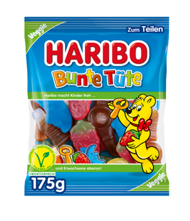 Haribo Bunte Tüte 175g 1/17