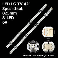 LED подсветка LG TV 42" DRT 3.0 42"_A 42LB570B-ZB 42LB572U-ZP 42LB5800-ZM 42LB580B-ZM 42LB585V 2шт. (Original)