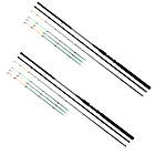 Набір Фідерний "Все що необхідно" Фідерні вудилища 3.9 м. +оснащення та котушки з лескою в чохлі 150см., фото 2