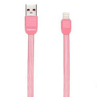 Кабель USB Remax Puff RC-045i Lightning 1 m Pink