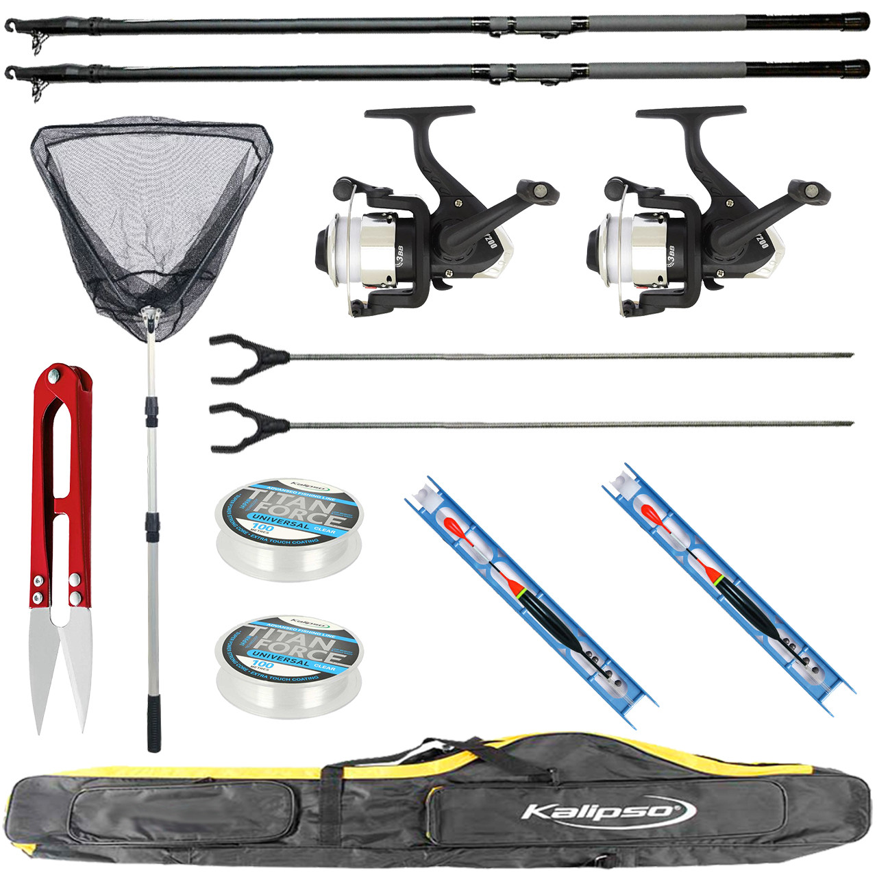 Набір Поплавцевий із 2 карбоновими вудками, фото 1