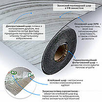Підлогове вінілове покриття самоклеюче в рулоні 3000х600х1,5мм SW-00001820, фото 2
