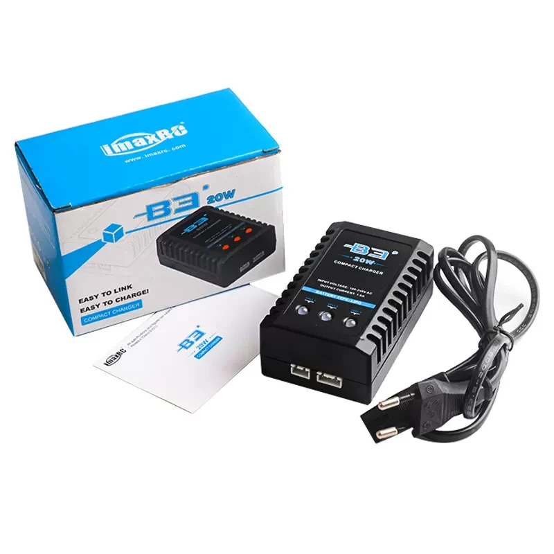 Зарядний пристрій iMax B3 20 W RC Pro RAPID Balance Charger 2S 3S 7.4V 11.1V, фото 1