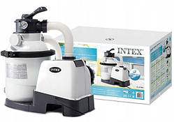 Пісочний фільтр насос для басейнів Intex 26644, 4000 л/год, 12 кг, фільтраційне встановлення