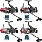 Набір Короповий "Все в одному" Металеві котушки з Композитними вудилищами 3.9м., фото 4