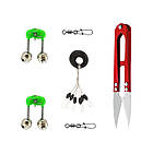 Великий універсальний подарунковий спінінговий комплект Kalipso 2.4 м на мирну рибу, готовий набір для, фото 5