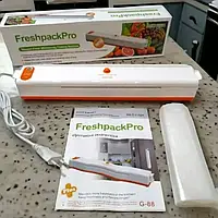 Прибор для вакуумной упаковки продуктов Freshpack Pro вакууматор HQ-1 для длительного хранения + пакеты