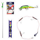 Універсальний подарунковий спінінг 2.4 м для літньої риболовлі, рибальське спорядження на хижу рибу, фото 4