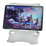 Підставка для планшета ноутбука Z28 металевий тримач що охолоджує з вентиляцією Сумісна з кулерами, фото 5