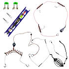 Універсальний подарунковий набір рибалці 2.4 м, готове літнє рибальське спорядження на мирну рибу, фото 4