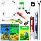 Універсальний рибальський обладнаний набір, найкращий бюджетний рибальський комплект для лову хижака на подарунок, фото 5