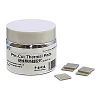 DR Термопрокладки силиконовые MaAnt DR-03 (12 x 12 x 1.5 мм, 100 шт)