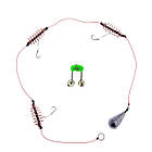 Універсальний рибальський подарунковий комплект 2.4 м, готовий рибальський бюджетний набір для мирної риби в подарунок, фото 4