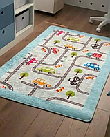 Килим в дитячу "Машинки ", 100*160 см