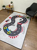 Килим в дитячу "Гонка" 140*190 см