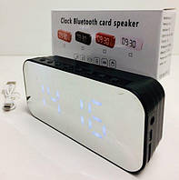 Настольные часы с радиоприёмником UKC 0930 MP3 плеер часы с таймером и будильником
