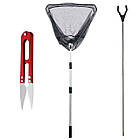 Універсальне рибальське спорядження 2.7 м, рибальський обладнаний набір для лову хижака та мирної риби на літо, фото 5