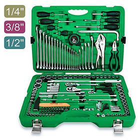 Набір торцевих торцевих ключів 1/4" 3/8" 1/2" 144ед TOPTUL GCAI144R