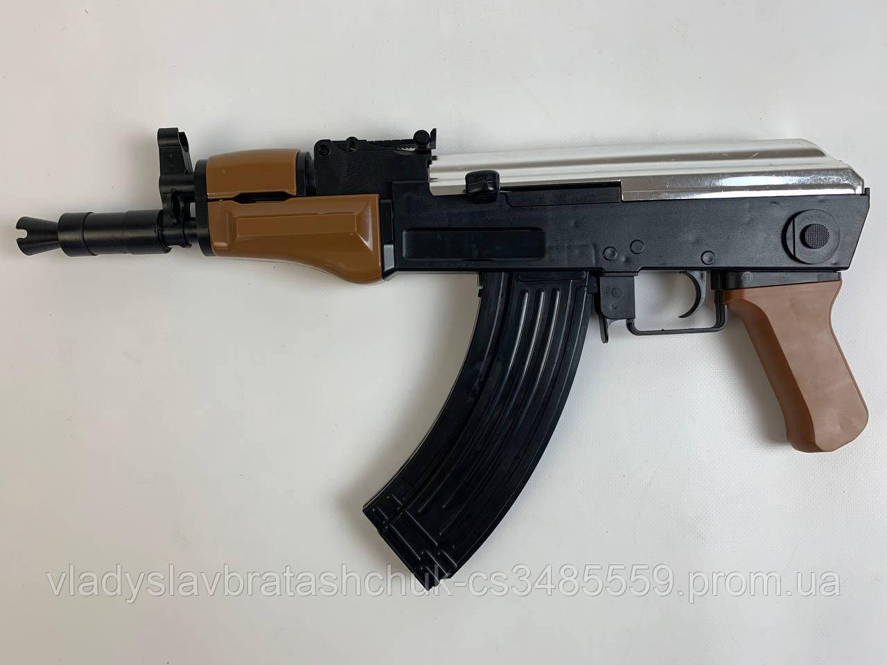 Игрушечный автомат АК-47 Детский автомат Калашникова на шариках для ...