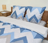 Комплект постельного белья двуспальный Viluta 23226 100% хлопок с геометрическим рисунком