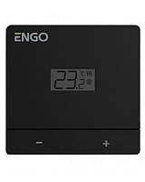 ENGO EASY230B Проводной суточный термостат, 230В (черный)