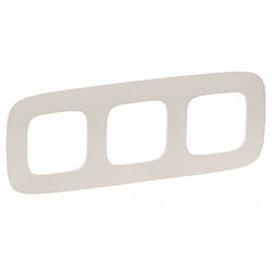 Valena ALLURE Рамка  3 пости Слонова кістка, 754313