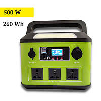 Портативная зарядная станция 500W / 320 Wh 100 000 mAh