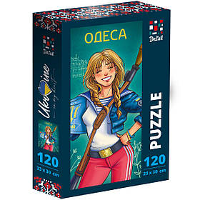 Пазлі "Odesa", 120ел., біля кор. 16*10*3см, ТМ Vladi Toys, Україна