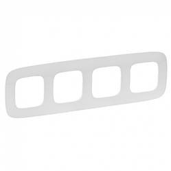 Valena ALLURE Рамка 4 пости Біла, 754304