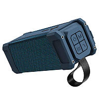 Портативна колонка HOCO Magic sports BT speaker IPX5 HC6 |TWS, BT, AUX, FM, TF, USB| navy-blue