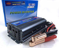 Инвертор преобразователь напряжения Wimpex автомобильный Inverter 1200W B 12v/ 220v/ 1200W USB