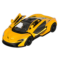 SO Детская модель машинки McLaren P1 Kinsmart KT5393W инерционная, 1:36 (Yellow)