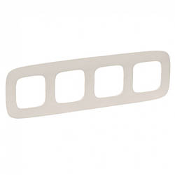 Valena ALLURE Рамка  4 пости Слонова кістка, 754314