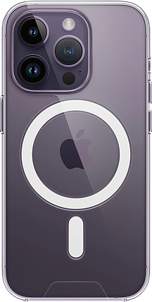 Накладка iPhone 14 Pro clear Space Case TPU MagSafe, фото 1