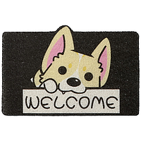 Килимок придверний №4060-Х-1 (гум.) 40х60см малюнок в асорт.