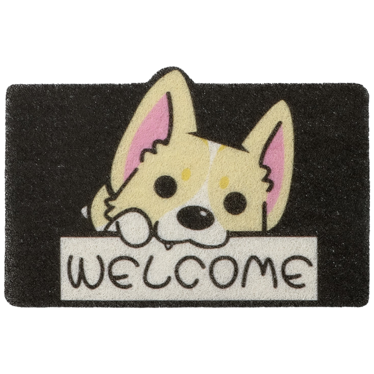 Килимок придверний №4060-Х-1 (гум.) 40х60см малюнок в асорт., фото 1